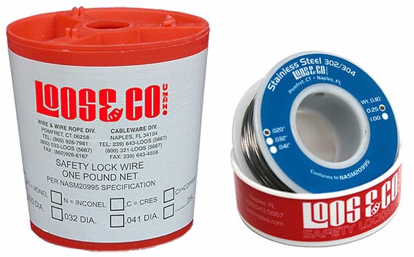 Locking Wire (S.S) - NASM20995 - Loos & Co Cableware Division